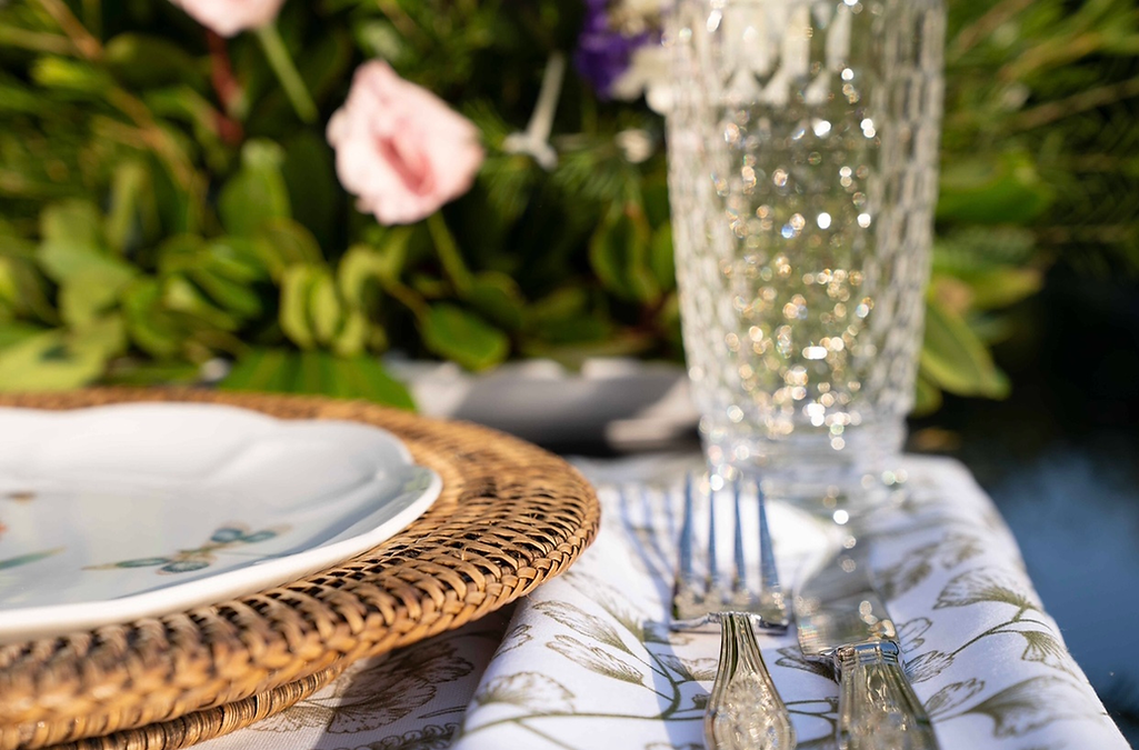 Leaf Patterned Placemat