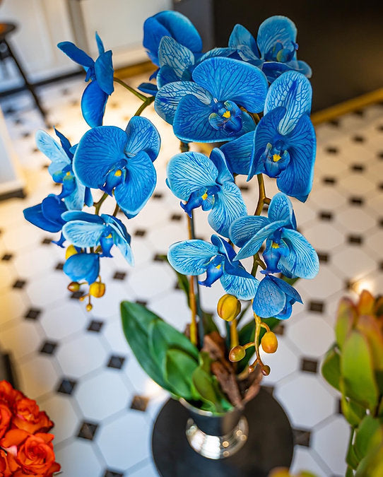 Artificial Blue Orchid