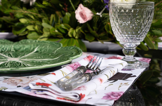 Flower Patterned Placemat