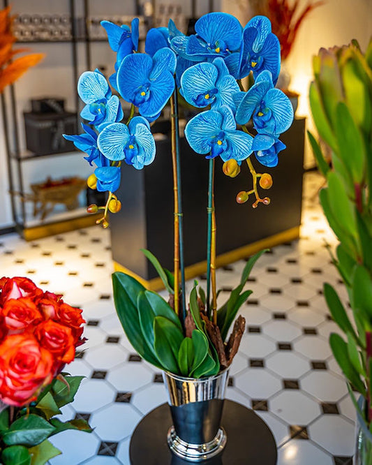 Artificial Blue Orchid