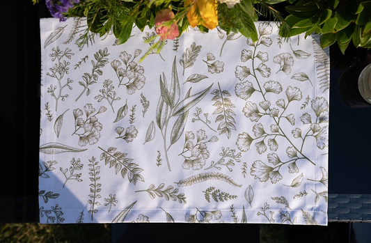 Leaf Patterned Placemat