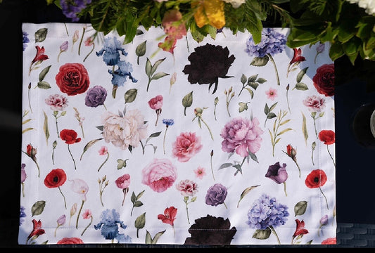 Flower Patterned Placemat